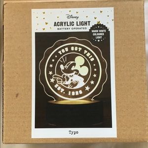 Mickey Mouse acrylic light